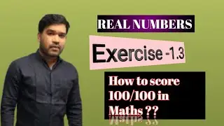 Chapter -1 Exercise 1.3 class 10 Real numbers Telangana and Ap