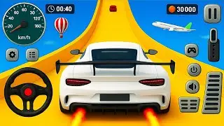Impossible GT Car Stunt Racing - GT Car Stunt Master 3D - Android Gameplay