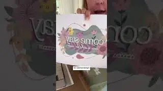 PART 1: DIY Hand Painted Mural (by a non-painter) 😂 #diywallmural #diywallmuralpainting #wallmural