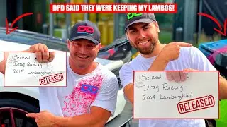 Getting the Huracan and Gallardo from Lamborghini Jail (DPD LIED TO US!)