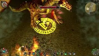 Sacred 2 Ice & Blood + ESMOD - Dryad vs Grunwald Dragon