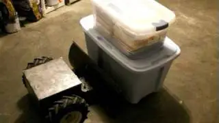 The PlowBot (V1 Prototype) RC Snow Plow