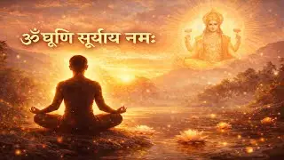ॐ घृणि सूर्याय नमः | Surya Mantra Bhajan | 8 Minutes Meditation | Positive Energy #suriyamantra