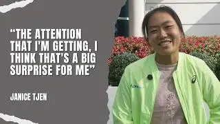 Indonesian tennis player Janice Tjen: The attention that I'm getting is a big surprise for me