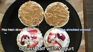 Guilt-Free Snacking | Rice Cracker Sandwich Recipe!
