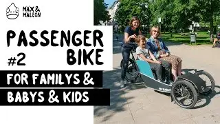 E- Lastenrad f&uuml;r Kinder und Erwachsene | Passenger Bike