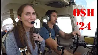 Fisk Arrival to AirVenture, Oshkosh 2024