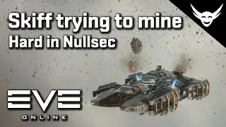 EVE Online - Skiff avoiding getting killed in Nullsec while mining