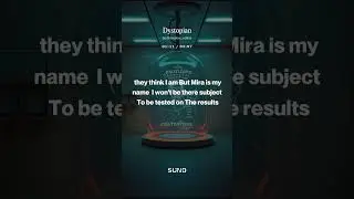Dystopian lyric video