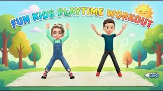 Веселая детская игра и тренировка: 20 минут активных игр!