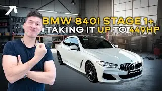 BMW 840i мощностью 449 л.с. — Безумие Stage 1+ на динамометрическом стенде!