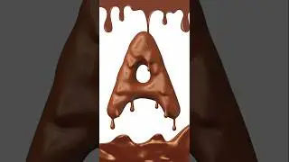 Melting Chocolate Letters ABC Song |Fun Alphabet Learning #abcd #alphabetsong #toddlerlearning #kids