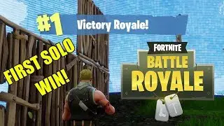 My First Fortnite Solo Win!
