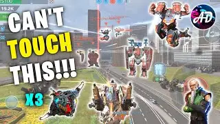 3x OVERDRIVE EXPERIMENTAL LOKI With NEW LEGENDARY PILOT TROLLING TITANS - War Robots Mk2 Gameplay WR