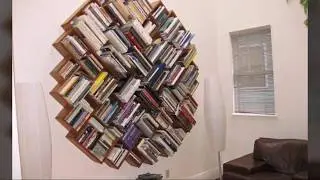 Awesome innovative book shelves library idea