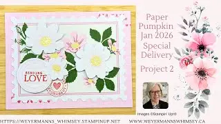 Paper Pumpkin Jan 2026 Project 2 Stampin' Up!