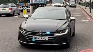 Unmarked Police car Volkswagen Arteon Responding in London!