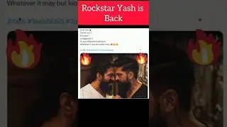 Yash BOSS is Back with Toxic The Movie! | Rocking Star Yash New Film 2025 #yash #news #bollywoodnews