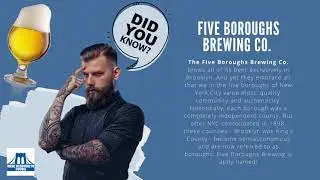 Made In Brooklyn Tours  Five Boroughs Brewing Co