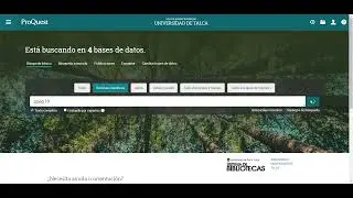 Tutorial Base de Datos Proquest