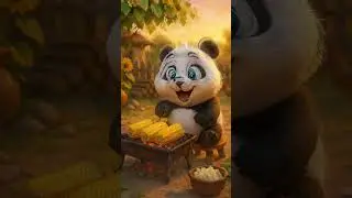 Chubby Panda Grills Corn in Grandma&rsquo;s Yard | Warm Balkan Nostalgia