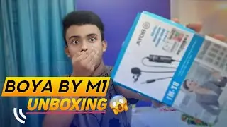 BOYA BY-M1 Lavalier Microphone Unboxing | Boya By M1 Unboxing & Review in bangla | By M1 Microphone