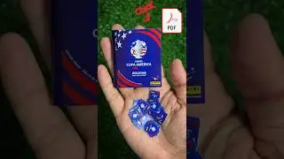 Mini Album Copa America USA 2024 🇺🇸⚽️ #copaamerica2024 #usa #futbol #panini
