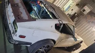 Update on the 350z suspension into 240z!