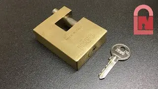 ISEO 80477 Shutter Lock Picked