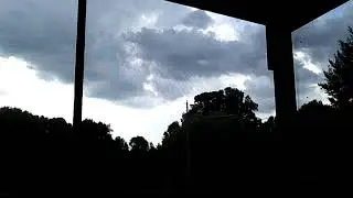 Severe Thunderstorm with Intense Lightning - 8-22-19 (Porch)