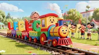 Grandma’s Alphabet Train with Unicorn U | Nursery Rhymes & Kids Songs – Description