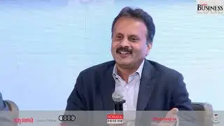 CCD owner V.G. Siddhartha during a conversation with Outlook Business Editor N Mahalakshmi in 2017