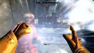Clapping Cheeks in Skyrim and then bringing chaos into whiterun