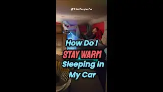Как согреться, ночуя в машине? #бездомный #жизнь #дешеваяжизнь #умнаяжизнь #жизньвфургоне #машина...