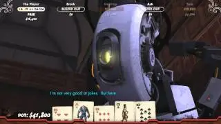 Poker Night 2: GLaDOS tells Brock Samson a Joke