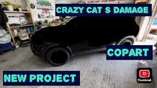 New Project With Crazy Cat S ( Structural ) Damage From Copart Colchester