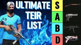 Free Fire 2025 Weapon Tier List | All Guns Ranked from S to D!