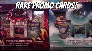 Opening Primal Groudon and Primal Kyogre boxes