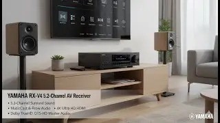 Yamaha RX-V4A AV Receiver Review | 5.2-Channel 4K Home Theater with MusicCast