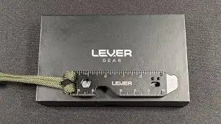 The Best New Multitool for EDC? The Lever Gear Edge XT Retractable Knife