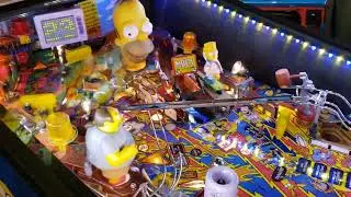 Simpsons Pinball Party Pinball Machine FOR SALE GAMEPLAY Video Excellent Condition