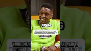 #youngdolph was mad at #boosie and #vladtv for laughing that he turned down a $22 Million Dollars🐬