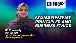 МГУ | 1-й семестр | MBA | Принципы управления и деловая этика | Модуль 1 | Объяснение на малаялам...