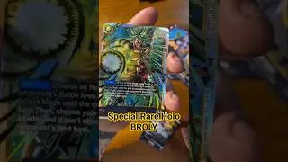 Special Rare Holo Broly Card Rivals Clash vs. Saiyan's Pride Booster Pack Reveal and Review