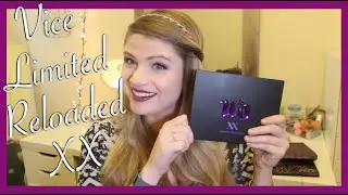 Review and Swatches! Urban Decay Cosmetics XX Vice Ltd Reloaded Palette