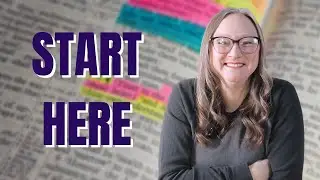 How To Begin Studying the Bible