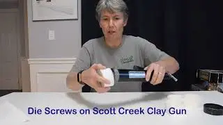 Attaching Full Bore Extruder Die to Scott Creek Handheld Extruder