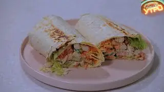 ШАУРМА с сыром, курицей и овощами – БЫСТРО и ВКУСНО | Субботний завтрак