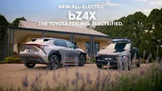Toyota | New All-Electric bZ4X | The Toyota Feeling, Electrified.