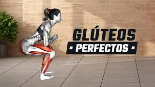 RUTINA DE GLÚTEOS PERFECTOS CON MANCUERNAS 🍑